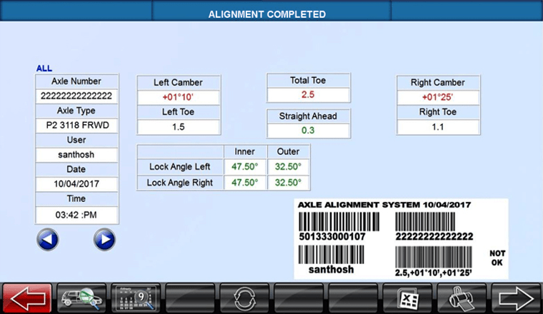 Axle Alignment System – MANATEC